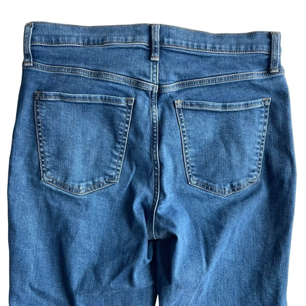 Banana Republic High Rise Slim Denim Jean Blue Size 10 Tall 30L stretch